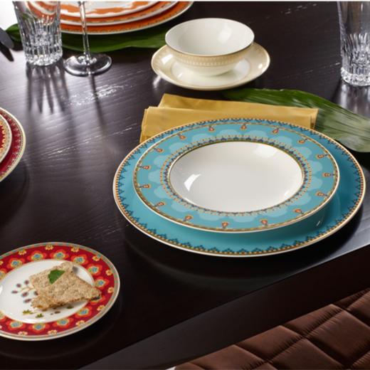 【清仓特惠4折，仅2件，无货退款】villeroyboch德国唯宝欧式进口金边骨瓷餐盘家用复古艺术奢华中东 商品图2