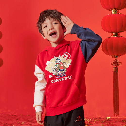 CONVERSE 春 大童 小童 婴童 卫衣 CNVB-PO-D524 商品图1