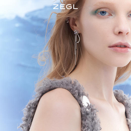 ZEGL设计师在逃公主耳妆盘女耳夹女无耳洞耳环耳骨夹耳钉银针耳饰 商品图4