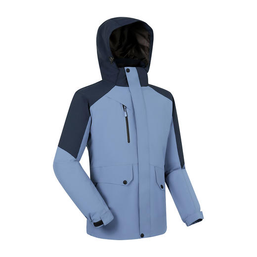 户外冲锋衣男女三合一可拆卸内胆防风防水摇粒绒锋衣 可定制logo （12） 商品图3