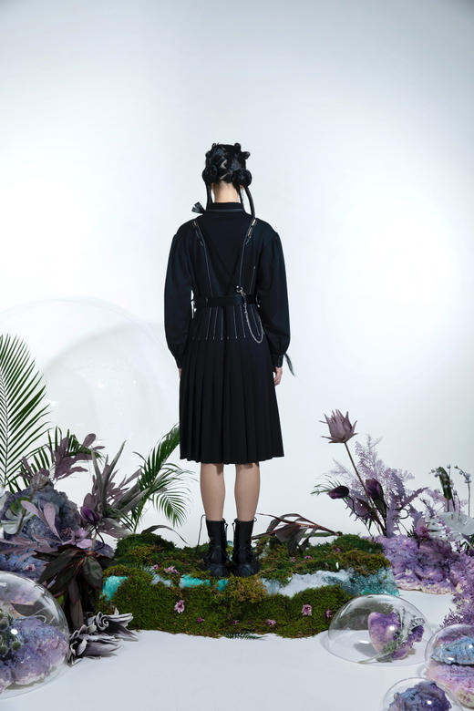 女士梭织连衣裙 商品图2