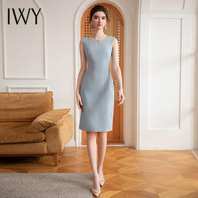 IWY/新款高端职业连衣裙女内搭背心裙时尚气质包臀裙职业Q812