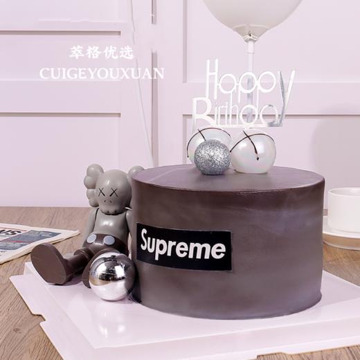 卡通Kaws  公仔男神生日蛋糕 商品图1