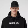 【二】BURBERRY 巴宝莉 男士棉质字母徽标印花连帽长袖卫衣 黑色 8055318 A1189 商品缩略图1