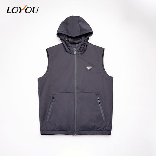 【名盾】LOYOU/朗逸秋冬新款男士羽绒马甲背心休闲百搭无袖外套 商品图4