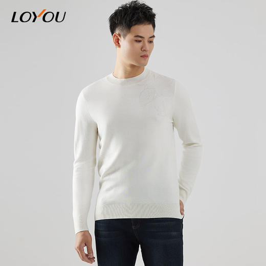 【名盾】LOYOU/朗逸秋冬新品羊毛衫打底衫 商品图1