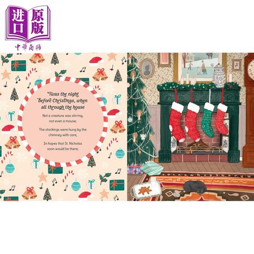 【中商原版】Stories from the Music Box: Twas the Night Before Christmas 音乐盒的故事圣诞前夕 英文原版 儿童绘本 童话寓言 商品图1