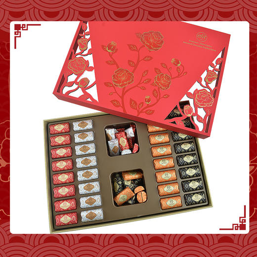 土耳其依妮什锦巧克力制品礼盒350g/550g 醇滑夹心巧克力 陈列精致 年味十足 040262/040148 商品图0