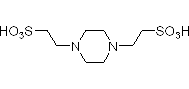 aladdin 阿拉丁 P105093 1,4-哌嗪二乙磺酸(PIPES) 5625-37-6 ≥99.5%