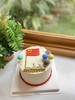 手绘五星红旗奶油蛋糕 下单前请仔细阅读商品详情 商品缩略图0
