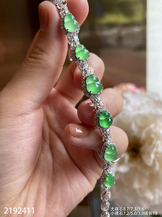 2192411，玻璃葫芦手链。具体价格微信咨询 商品图8