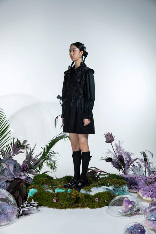 女士梭织连衣裙 商品图1