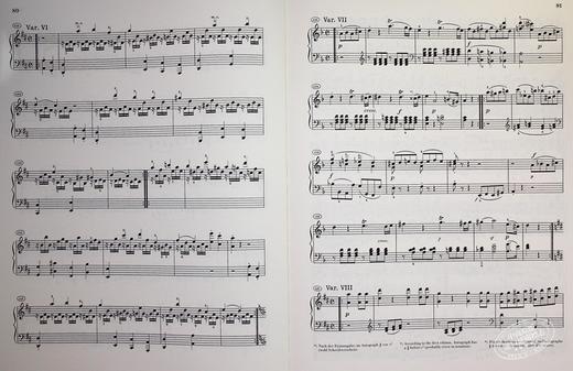 【中商原版】Piano Sonatas Volume I 进口艺术 莫扎特钢琴奏鸣曲集I 钢琴独奏带指法 商品图7