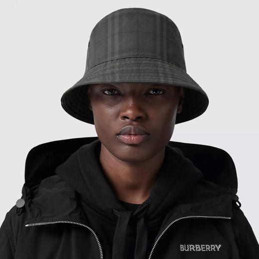 BURBERRY 巴宝莉 男士 Vintage 格纹棉质渔夫帽 格子 8057399 A8800 商品图3