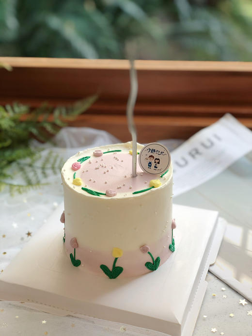 四寸小清新奶油蛋糕 下单前请仔细阅读商品详情 商品图1