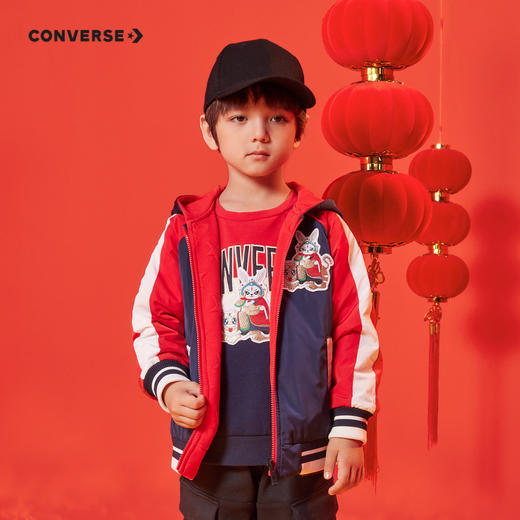 CONVERSE 春 大童 小童 婴童 夹克 CNVB-MW-D496 商品图0