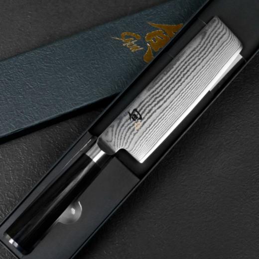 旬刀日本进口大马士革钢日式菜刀切菜切肉片多功能刀 商品图7