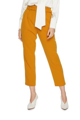 SUMMER & SAGE 简约黄色高腰长裤 5461