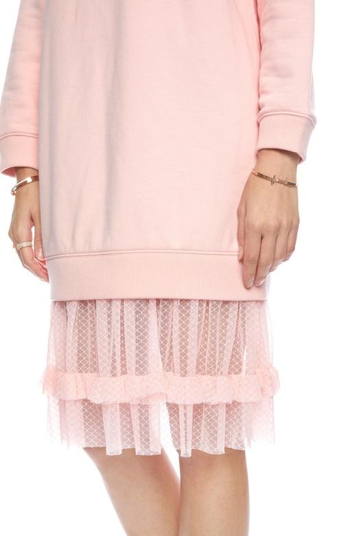 OCHIRLY欧时力 网纱拼接套头连衣裙 4176 商品图3