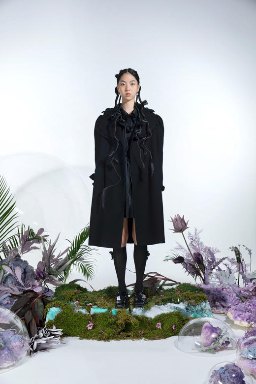 女士梭织大衣 商品图0