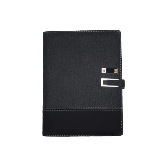 戢鳞 多功能充电笔记本 带充电宝记事本 带U盘32G 商品图2