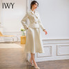 IWY/新款短款毛呢外套小香风套装女秋冬洋气时尚高级感两件套CS1627 商品缩略图4