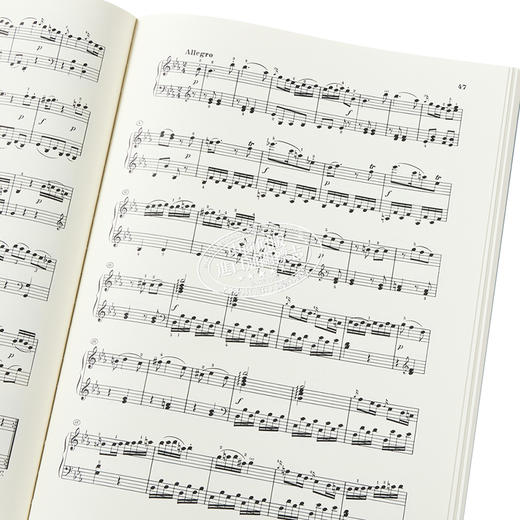 【中商原版】Piano Sonatas Volume I 进口艺术 莫扎特钢琴奏鸣曲集I 钢琴独奏带指法 商品图3