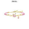 ZEGL设计师本命年系列桃花兔子红绳手链女生ins小众设计闺蜜手饰 商品缩略图0