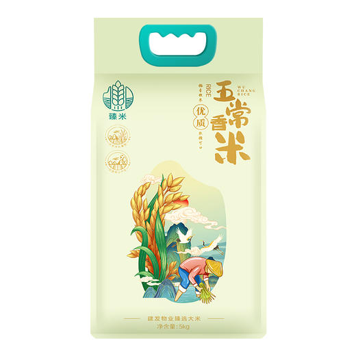 【缴费有礼】臻米--五常香米  5kg/袋   自然米香，爽口有嚼劲 商品图3