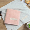 洁丽雅（Grace）新疆棉毛巾 长绒棉A类毛巾2条装 纯棉加厚柔软强吸水洗脸巾 72×34cm 樱花粉+素雅绿 商品缩略图4