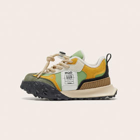 马骑顿MQD【加绒】22冬季新款男女童运动鞋轻盈抽拉扣