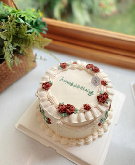 复古奶油蛋糕 下单前请仔细阅读商品详情