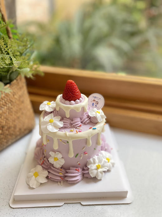 四寸小清新奶油蛋糕 下单前请仔细阅读商品详情 商品图0