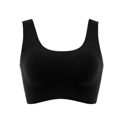 都市丽人Vbra内衣无尺码薄背心式泳布文胸无排扣无钢圈LB36K5 商品图10