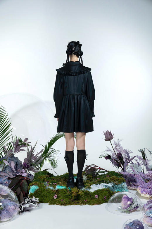 女士梭织连衣裙 商品图2