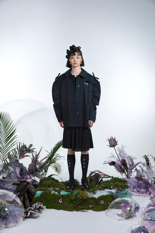 女士梭织夹克 商品图0