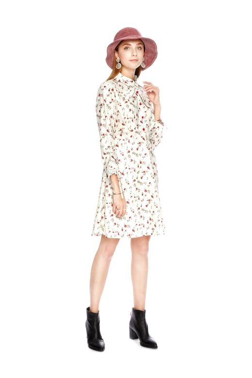 UE 系带碎花连衣裙 3871 商品图1