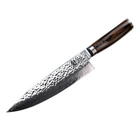 日本进口旬刀菜刀切肉刀 大马士革钢厨师刀尊贵系列主厨刀切片 TDM-0706