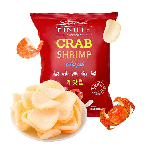 趣莱福蟹味虾片82g 商品图0