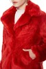 Bershka 红色毛绒短外套 5381 商品缩略图2