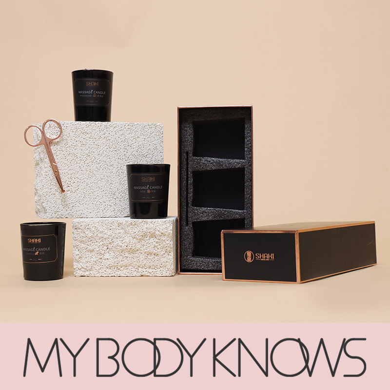 SHAKI夏奇低温精油按摩香氛蜡烛香草玫瑰费洛蒙（申通快递 隐私发货）
