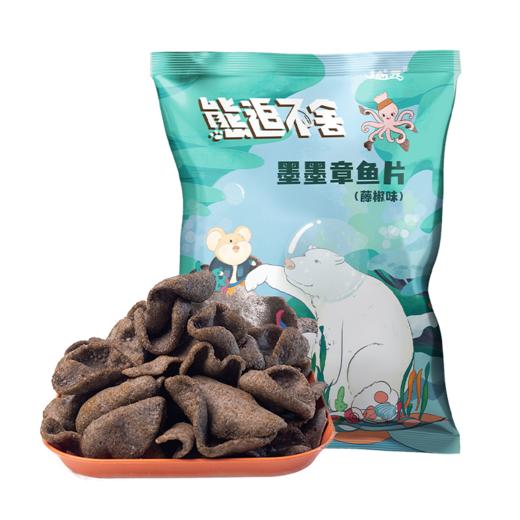 熊追不舍墨墨章鱼片 商品图0