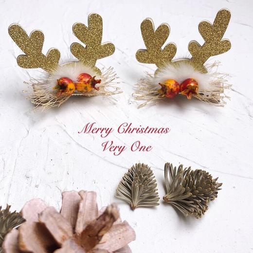 pureshare蓬纱馆 圣诞鹿角发箍 商品图4