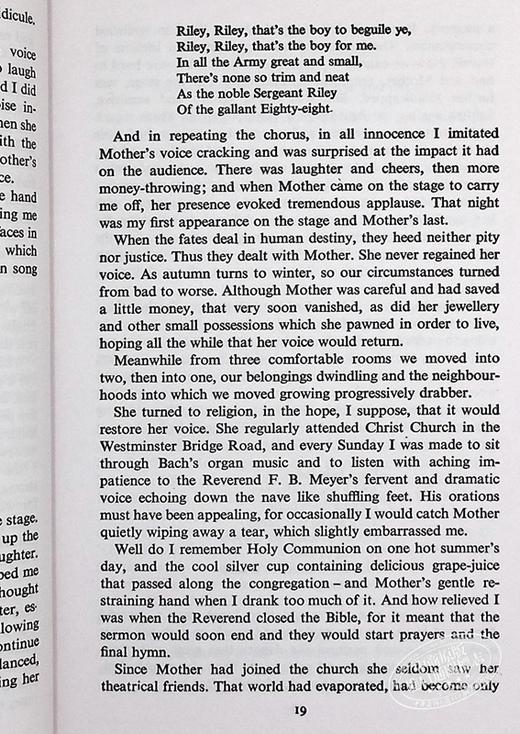 【中商原版】卓别林自传 一生想过浪漫生活 My Autobiography 英文原版 Charles Chaplin 豆瓣高分 商品图8
