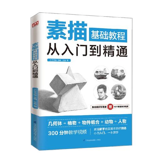 素描基础教程从入门到精通 王金 著 绘画 商品图0
