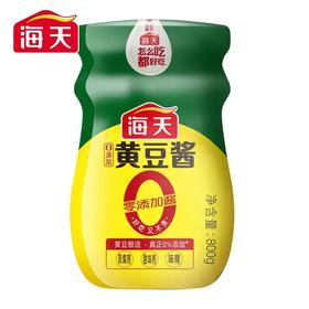 海天0添加黄豆酱800g