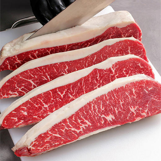 牛煮意 安格斯JI佳级 臀腰肉盖  牛排 雪花牛肉 适合煎烤 商品图2