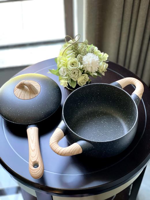 Amercook别致系列设计师款小球锅套装 多功能料理锅聚油聚热多炉灶通用 商品图2