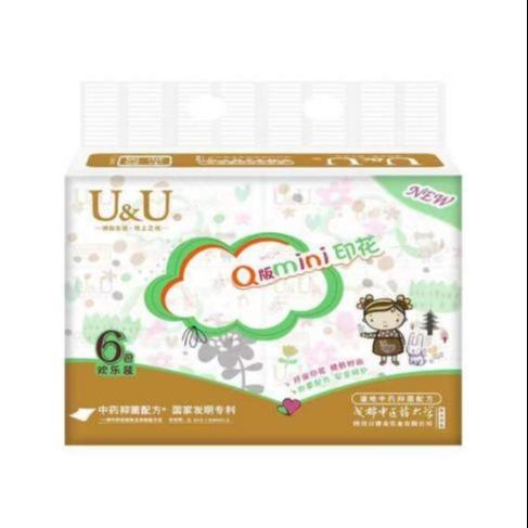 U&U印花抽纸6*120p--22115331 商品图0