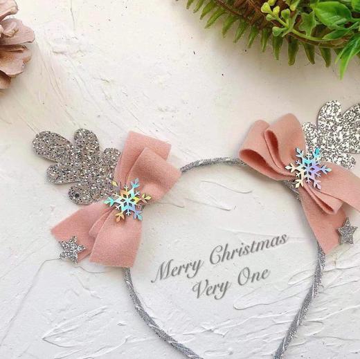 pureshare蓬纱馆 圣诞鹿角发箍 商品图7